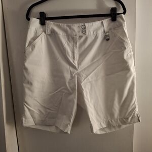 Golf America Women's White Bermuda Shorts